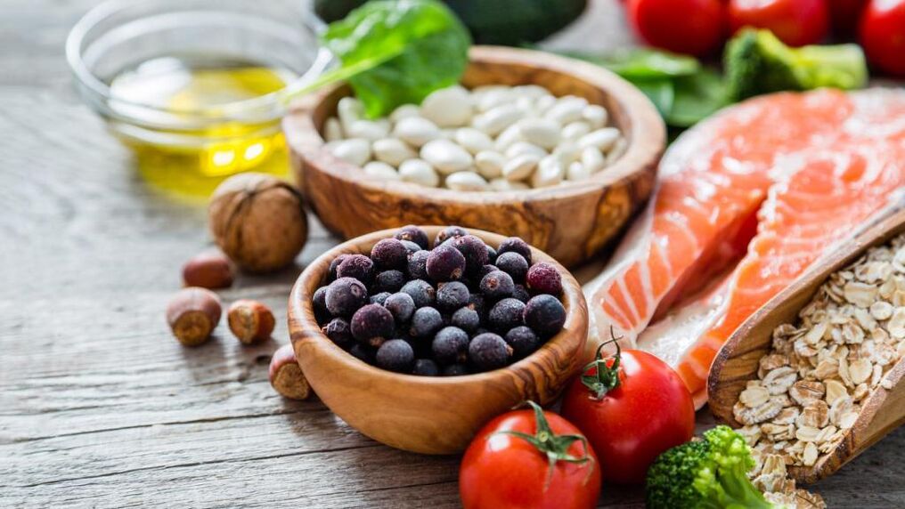 Liewensmëttel fir d'Erhéijung vun der Potenz